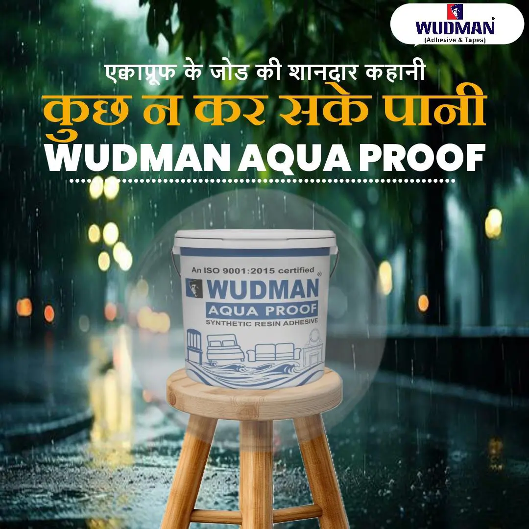 WUDMAN Aqua Proof Synthetic Resin Adhesive